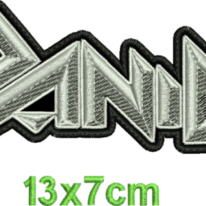 Panic Embroidered Patch