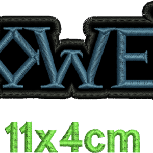 Power Embroidered Patch