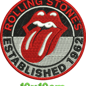 The Rolling Stones Embroidered Patch