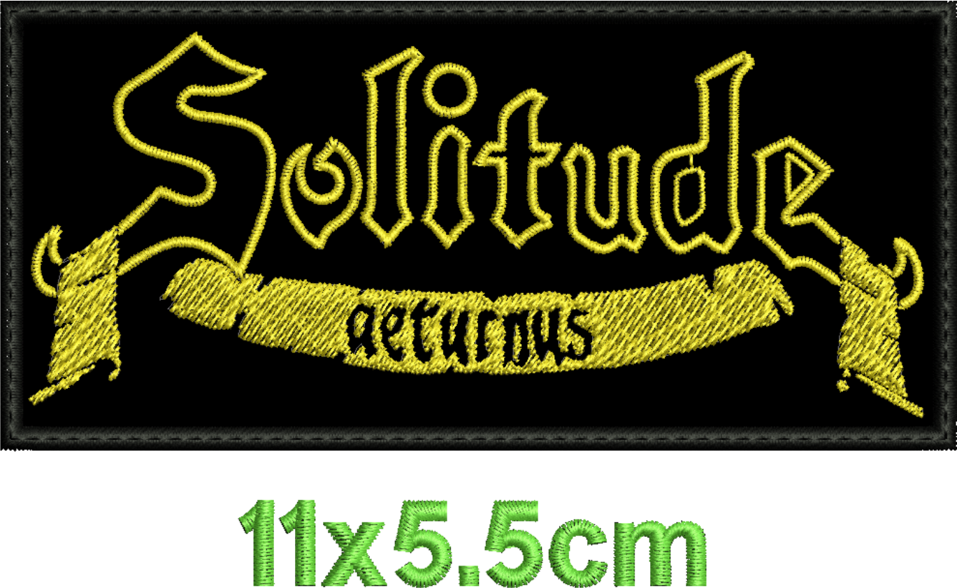 Solitude Embroidered Patch