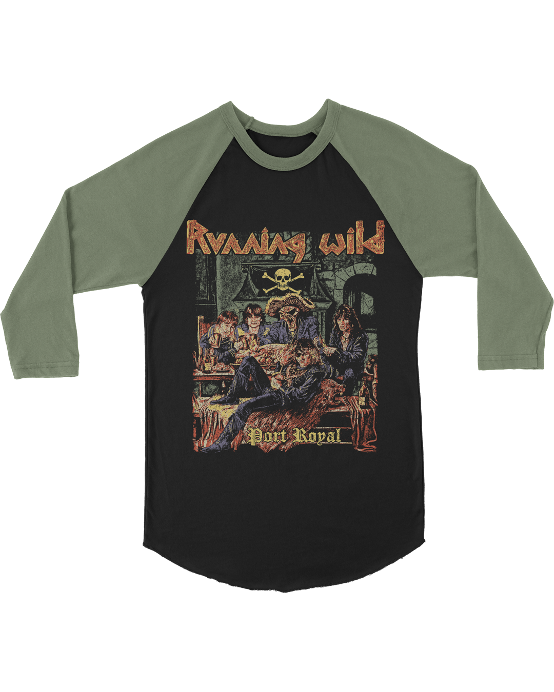 Running Wild – Port Royal Official Raglan Shirt