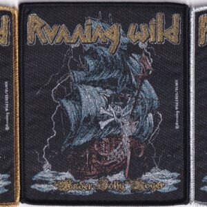 Running Wild - Under Jolly Roger Official Woven Patch
