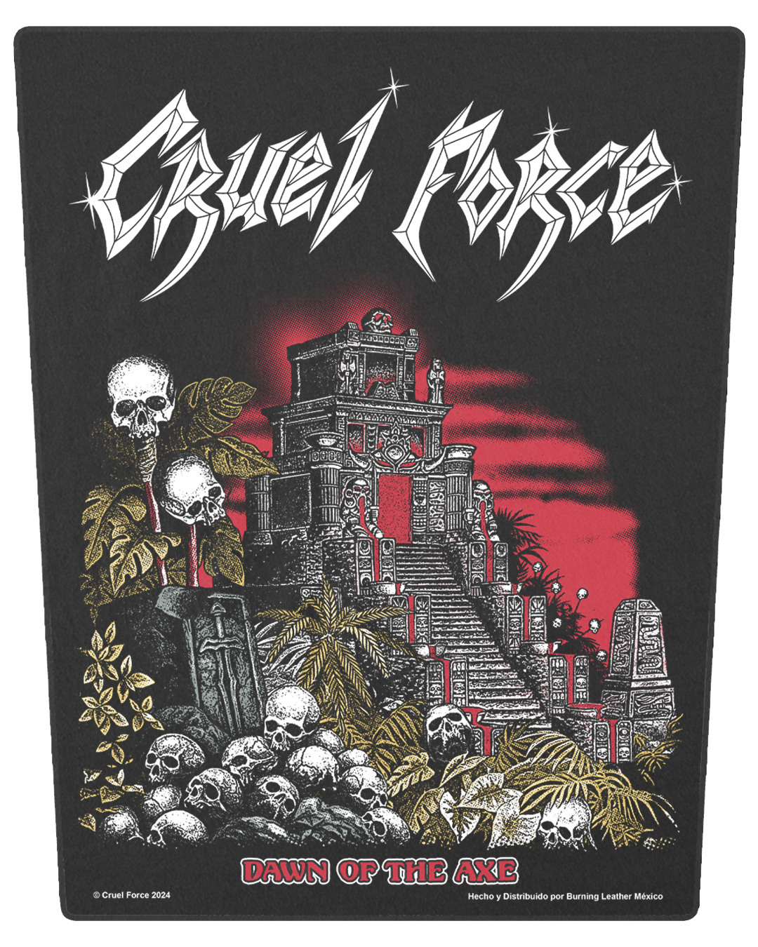 Cruel Force - Dawn Of The Axe Official Backpatch