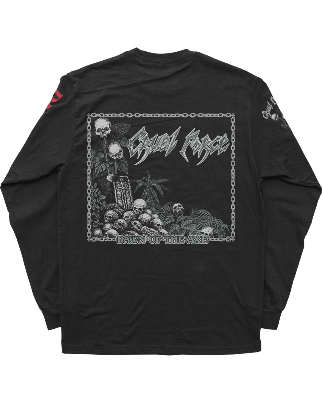 Cruel Force – Dawn of the Axe Official Longsleeves - Image 2
